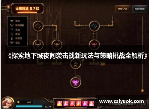 《探索地下城夜间袭击战新玩法与策略挑战全解析》
